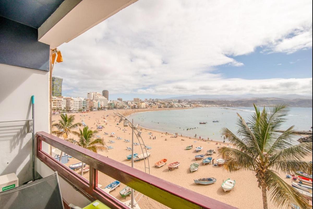 En Primera Linea De La Playa De Las Canteras Vista Al Mar Las Palmas de Gran Canaria Extérieur photo