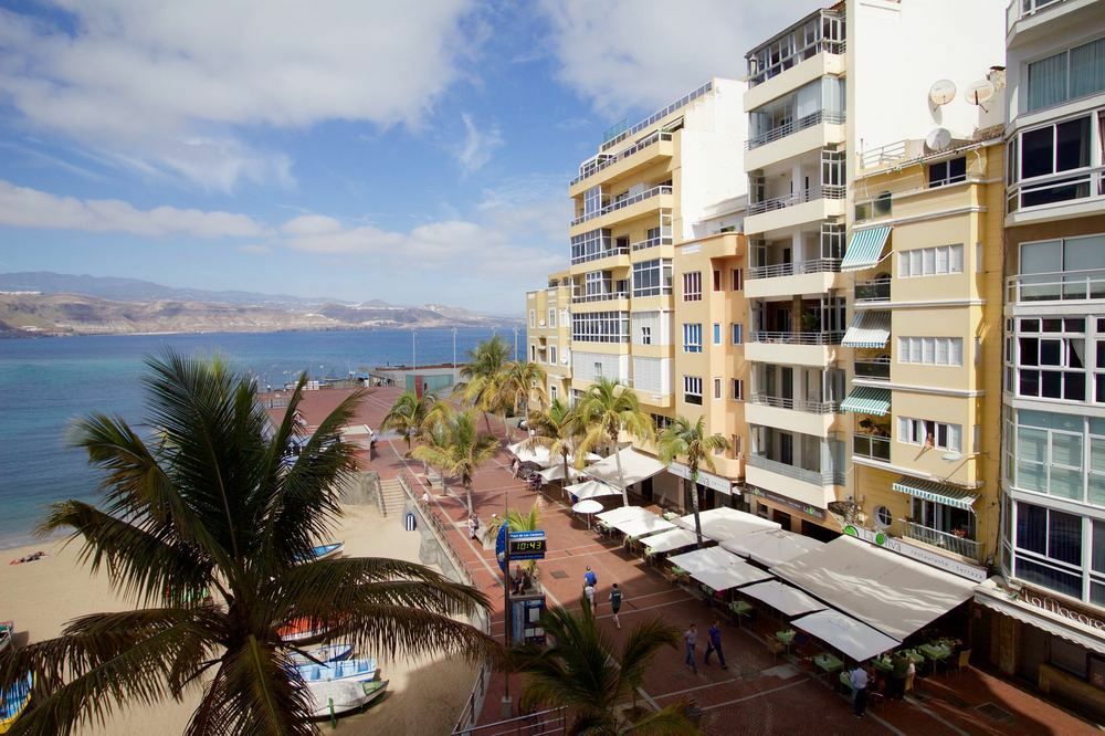 En Primera Linea De La Playa De Las Canteras Vista Al Mar Las Palmas de Gran Canaria Extérieur photo
