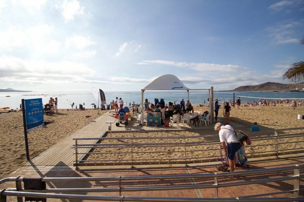 En Primera Linea De La Playa De Las Canteras Vista Al Mar Las Palmas de Gran Canaria Extérieur photo